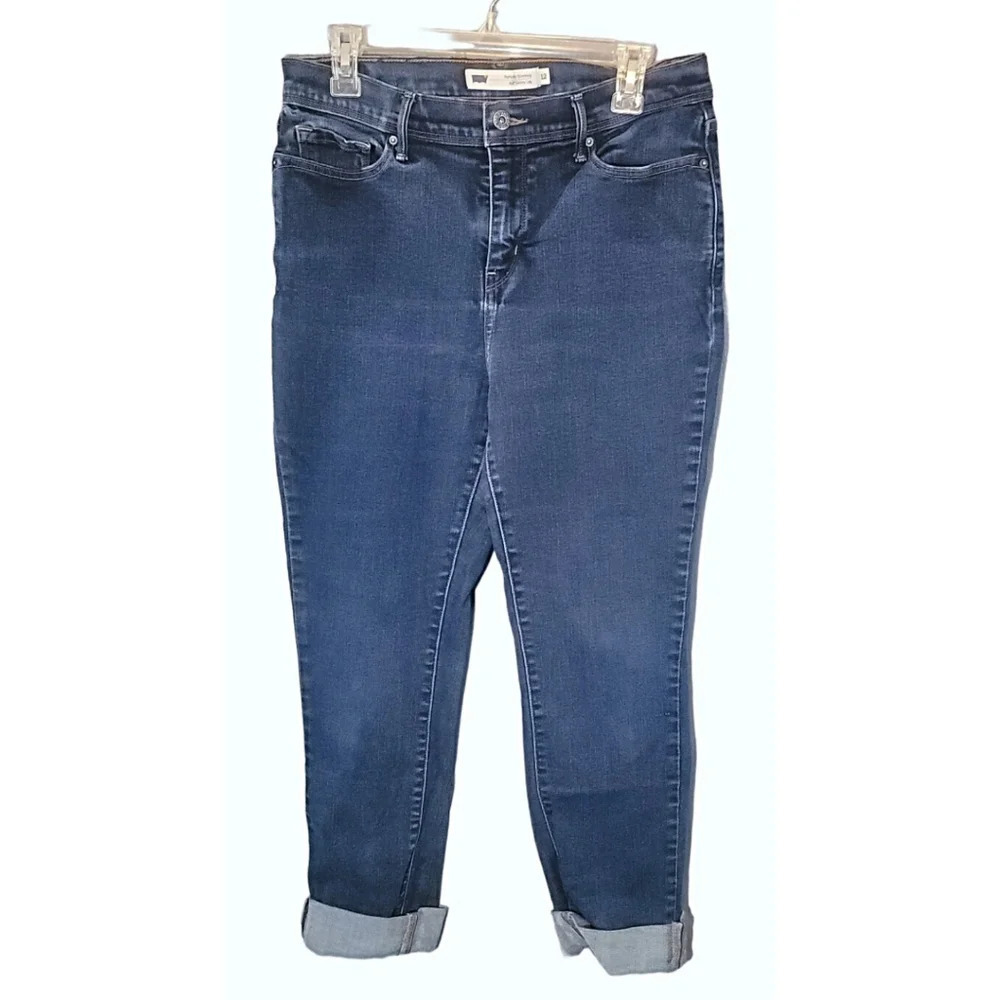 Levis 512 Perfectly Slimming Skinny Leg Jeans Size 12